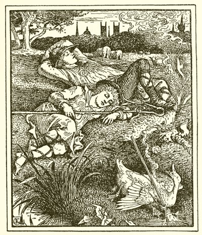 注目すべきロケット 作： Walter Crane